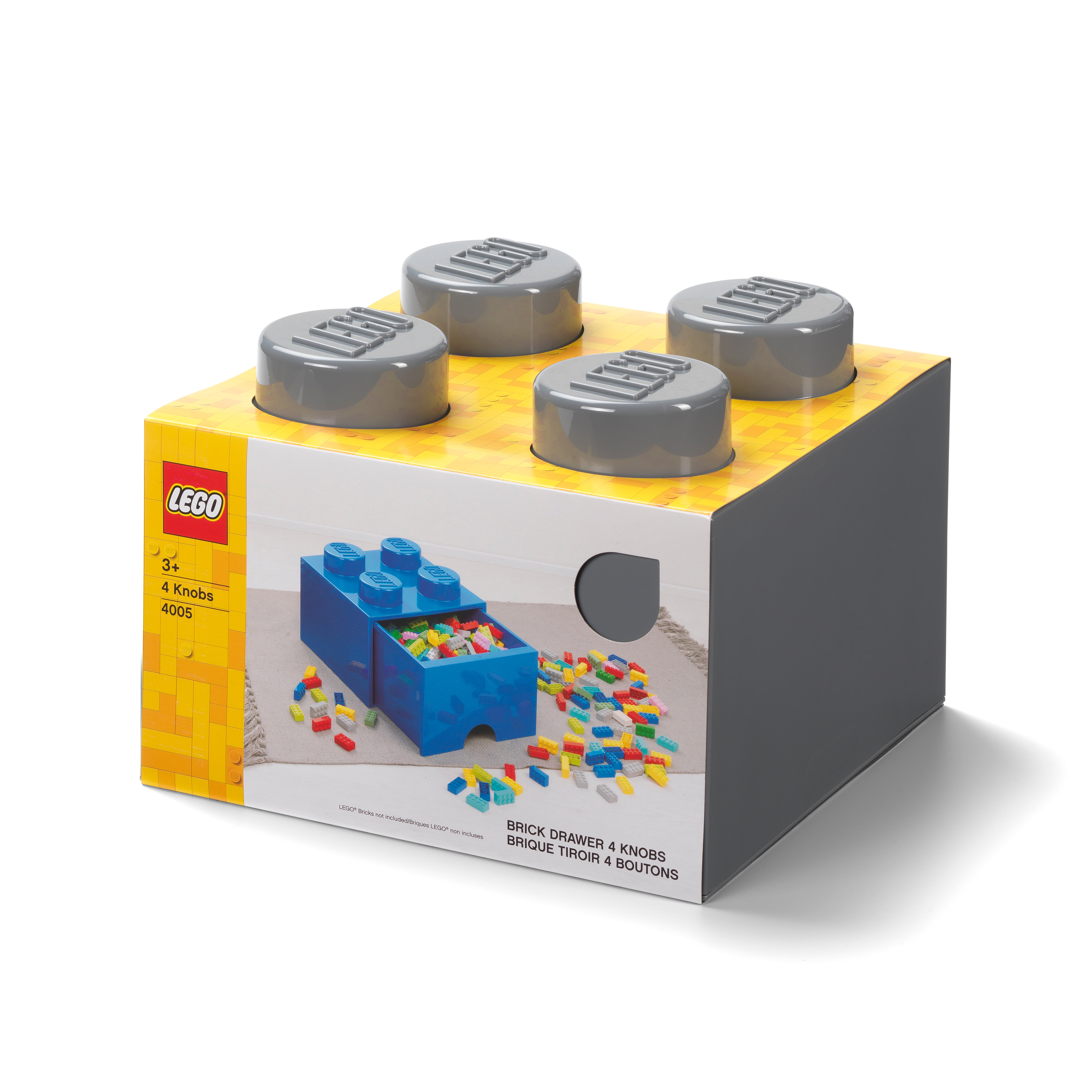 Resina Azul Room Copenhagen 41141731 Estantería de Bloques Lego 4 Elementos 4 ladrillo 